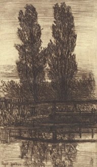 Backer Prints: Royal Garden, Schleissheim, 1879. Creator: Otto Henry Bacher