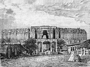 Royal Gate of the Temple of Siringham; Trichinopoly and Madura (Southern India), and their Temples Creator: Unknown