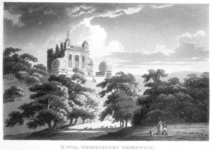 The Royal Greenwich Observatory, Flamsteed House, Greenwich Park, London, c1820