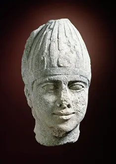 Regal Prints: Royal Head, 2nd-4th century CE. Creator: Unknown