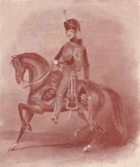 Ralph Nevill Gallery: His Royal Highness Prince Albert, Colonel of the 11th Hussars, 19th century, (1909)