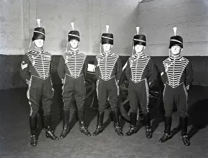 Boots Prints: Royal Horse Artillery gun team in full dress, c1953. Creator: Arthur Charles Kirby Ware