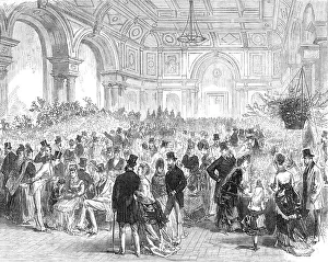 Flower Show Prints: The Royal Horticultural Society's exhibition of Spring flowers, 1870. Creator: Unknown