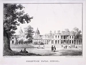 Barker Collection: The Royal Hospital School, Greenwich, London, c1830. Artist: W Bligh Barker