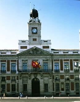 Marquet Collection: Royal House of the Post Office in the Puerta del Sol, headquarters of the autonomous region
