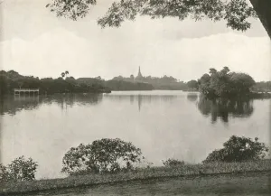 Royal Lakes, Rangoon, 1900. Creator: Unknown