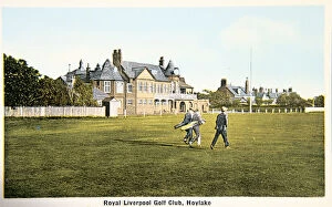 Royal Liverpool golf club, Hoylake, c1910