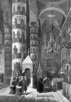 Visitors Prints: The Royal Marriage in Russia: the Church of the Assumption