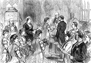 Guests Prints: The Royal Marriage at Windsor, 1880. Creator: Unknown