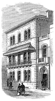 The Royal Naval Club, Portsmouth, 1869. Creator: Unknown