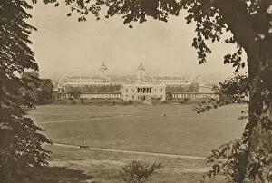 Sir Christopher Collection: Royal Naval College at Greenwich, Once a Hospital for Disabled Sailors, c1935. Creator: Unknown