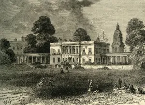 Sir Christopher Wren Collection: The Royal Naval School, Greenwich, (c1878). Creator: Unknown