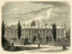 Publisher Prints: The Royal Naval School, New Cross, (c1878). Creator: Unknown