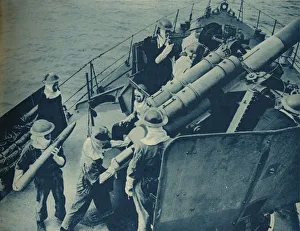 War Illustrated Prints: Royal Navy Makes Invasion Possible, 1943-44