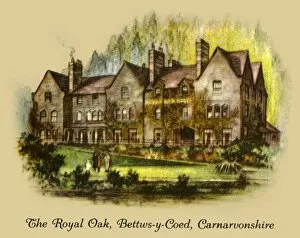 Gwynedd Collection: The Royal Oak, Bettws-y-Coed, Carnavonshire, 1936. Creator: Unknown