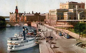 Pleasure Boat Prints: Royal Opera House, Stockholm, 20th century