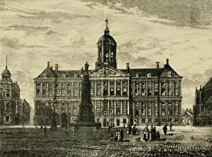 Royal Palace Gallery: The Royal Palace, Amsterdam, 1890. Creator: Unknown