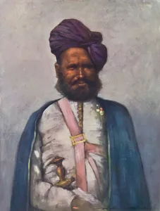 A Royal Retainer of Rajgarh, 1903. Artist: Mortimer L Menpes