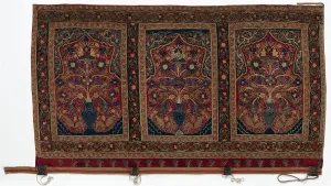 Royal Round Tent made for Muhammad Shah (wall panel with three panels C), 1834-1848