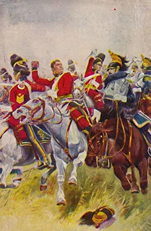 The Royal Scots Greys. The Charge of the Greys at Waterloo, 1815, (1939)