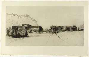 The Royal Scottish Academy, 1916. Creator: David Young Cameron