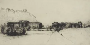 Academy Prints: Royal Scottish Academy, 1916. Creator: David Young Cameron