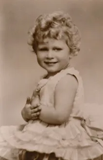 Marcus Prints: A Royal Smile. H. R. H. Princess Elizabeth, c1929. Creator: Marcus Adams