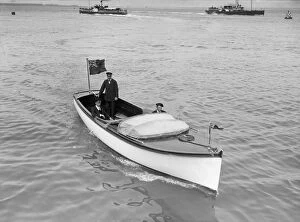 The Great Days of Yachting Collection: The Royal Thames Yacht Clubs motor launch Salee Rover, 1912