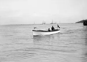The Royal Thames Yacht Clubs motor launch Salee Rover, 1912
