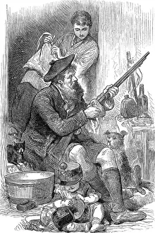 Cleaning Prints: The Royal Visit to Edinburgh: The Scottish Volunteers - The Young Idea