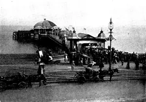 Portsmouth Prints: The Royal Visit to Portsmouth: South Parade Pier, East Southsea, 1898. Creator: Unknown