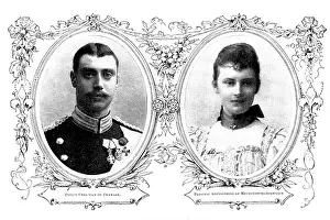 Allegiance Prints: Royal Wedding at Cannes, 1898. Creators: Carl Sonne, Fritz Henschkel