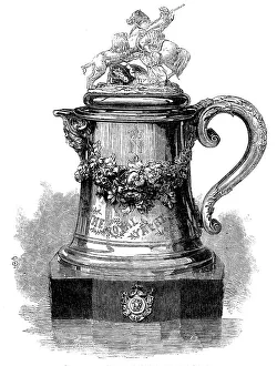 C F Hancock Prints: The Royal Yacht Squadron Regatta - the Emperor's Cup, 1858. Creator: Unknown