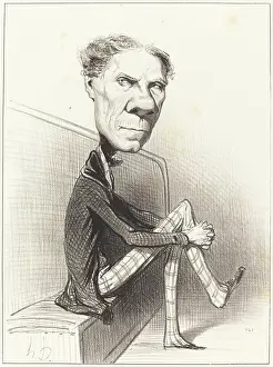 R.P.L. Segur d'Aguesseau, 1850. Creator: Honore Daumier.<br> R.P.L. Segur d'Aguesseau, 1850. Creator: Honore Daumier