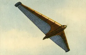 Euge Prints: RRG flying-wing plane, 1932. Creator: Unknown