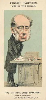Betbeader Collection: The Rt. Hon. Lord Hampton, c1870. Artist: Faustin