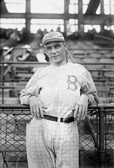 Baseball Cap Prints: Rube Marquard, Brooklyn NL (baseball), 1916. Creator: Bain News Service
