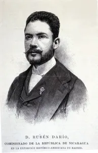 19th 20th Centuries Collection: Ruben Dario. (Felix Ruben Garcia Sarmiento). (1867 - 1916), Nicaraguan poet