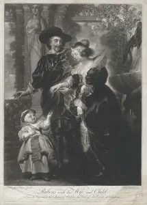 Helene Fourment Prints: Rubens, his wife, Helena Fourment