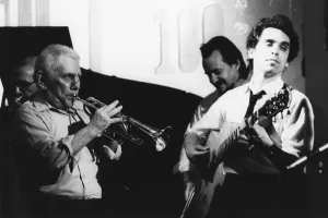 Ruby Braff, Howard Alden, 100 Club, London, 1991. Creator: Brian Foskett