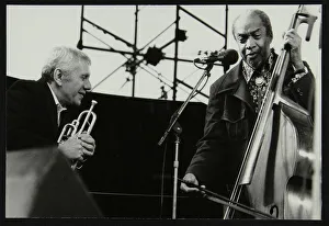 Ruby Prints: Ruby Braff and Slam Stewart on stage at the Capital Radio Jazz Festival, London, 1979