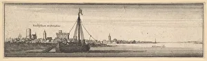 Rüdesheim, 1642-44. Creator: Wenceslaus Hollar