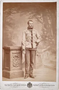 Rudolf, Crown Prince of Austria (1858-1889), ca 1880-1885. Creator: Photo studio C. K Rudolf, Crown Prince of Austria (1858-1889), ca 1880-1885. Creator: Photo studio C. K