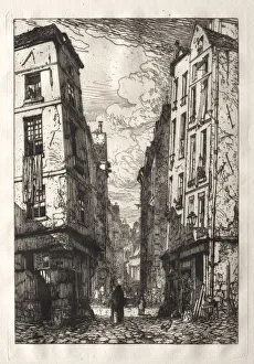 Rue des Marmousets. Creator: Maxime Lalanne (French, 1827-1886)