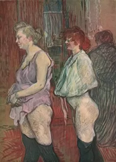 Toulouse Lautrec Monfa Collection: Rue des Moulins, 1894, (1952). Creator: Henri de Toulouse-Lautrec