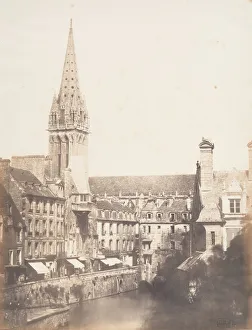 Bacot Gallery: Rue des Petits Murs, Caen, 1852-54. Creator: Edmond Bacot
