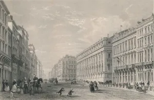 T Allom Prints: Rue du Chapeau Rouge, Bordeaux, mid 19th century. Creator: Henry Adlard