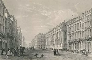 Allom Gallery: Rue du Chapeau Rouge, Bordeaux, mid 19th century. Creator: Henry Adlard