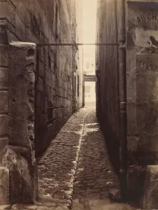 Drain Prints: Rue du Chat-qui-Peche (from the Rue de la Huchette), ca. 1868