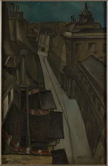Canvasmaterial Prints: Rue Guénégaud, 1912, 1912. Creator: Albert Edouard Chazalviel